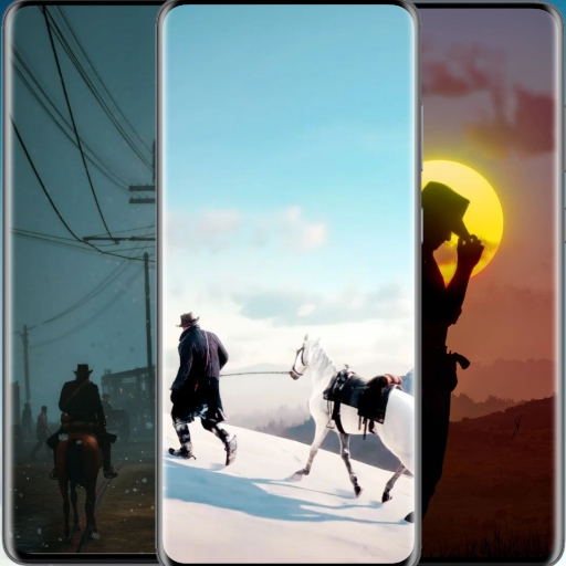 RDR2 wallpapers logo