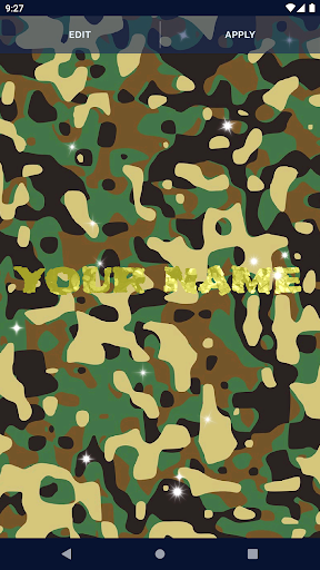 Army Patterns Live Wallpaper Screen 3