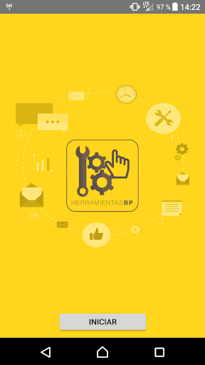 Android application Herramientas BP screenshort