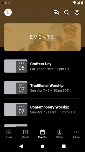 Living Waters GMC Screen 3