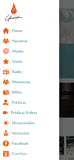 Android application Ministerios Uncion screenshort
