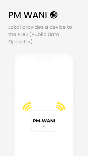 Android application PM Wani App screenshort