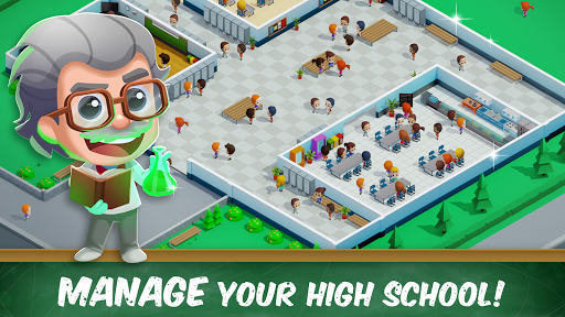 Idle High School Tycoon - Management Game  screenshots 4