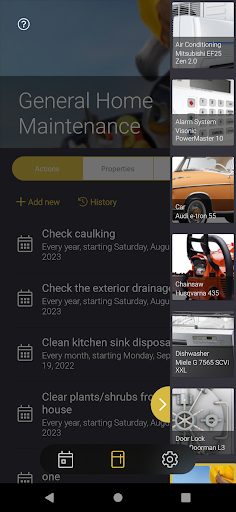 MaintAid Screen 3