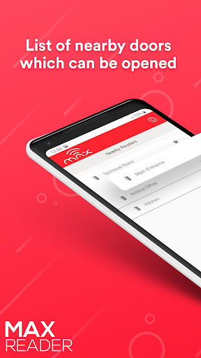 MaxReader BLE ID Screen 3