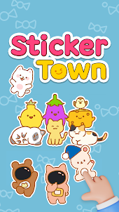 Sticker Town Puzzle