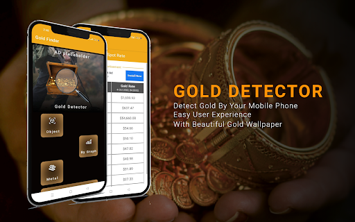 Android application Gold - Metel Detector & finder screenshort