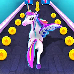Unicorn Run: Pony Runner Games
