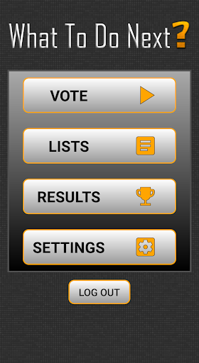 Android application What To Do Next? screenshort