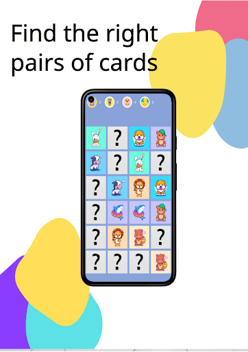 Android application Memory Game: Match Pair screenshort