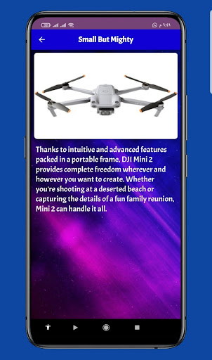 Android application Dji Fly Drone App Guide screenshort