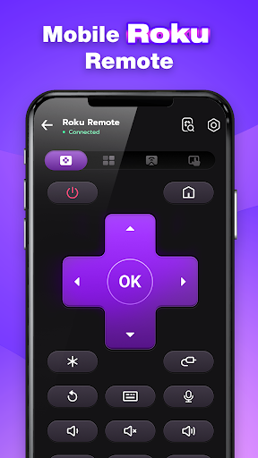 Android application Remote Control for Roku TV screenshort