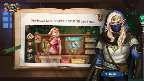 Shop Heroes Legends screenshots apk mod 1