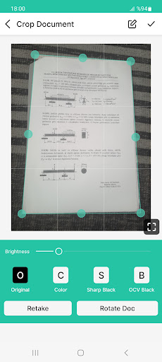 Android application PDF Scanner screenshort