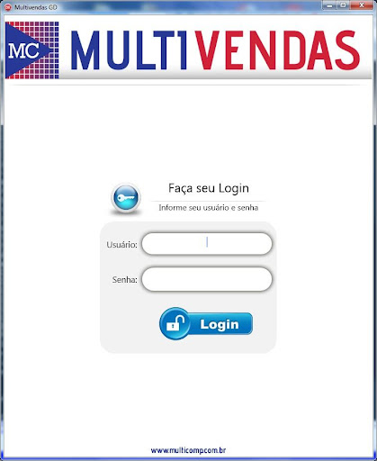 Android application Multi Vendas GD screenshort