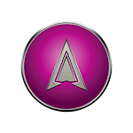 Cover Image of ダウンロード Metallic Pearl Pink Icons  APK