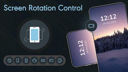 Android application Rotation Control App screenshort
