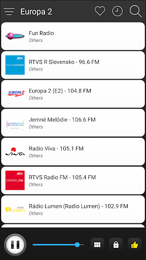 Slovakia Radio FM AM Music Screen 3