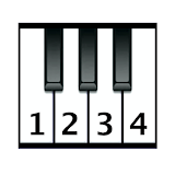 Learn Piano fast with numbers icon