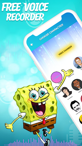 Celebrity Voice Changer AI App Screen 2