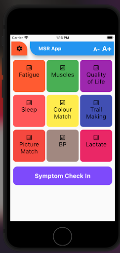 Android application MS Research App screenshort