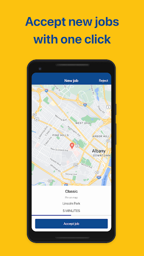 DriveNY: Driver app Screen 2