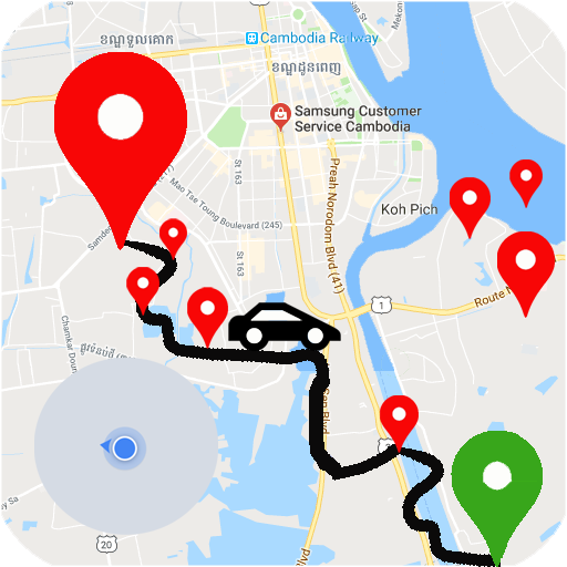 Road Map - GPS Navigation \u0026 Route 