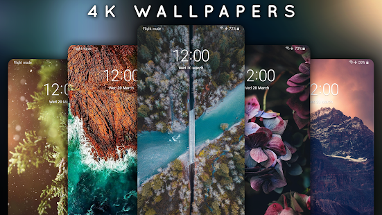 4K Wallpapers - Auto Wallpaper Changer screenshots 9