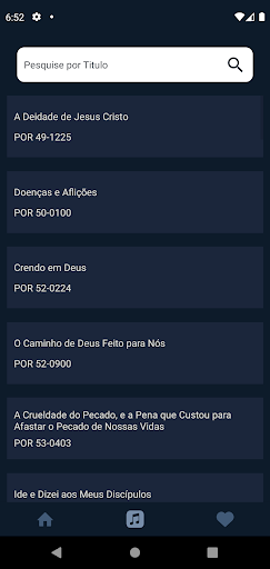 A voz de Deus Screen 2