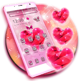 Sparkling Diamond Pink 2d Theme icon