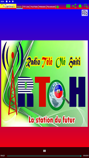 Android application Radio Tele Ole Haiti screenshort