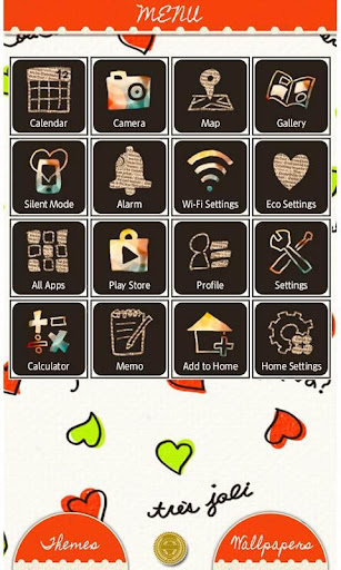 -French- Theme +HOME Screen 3