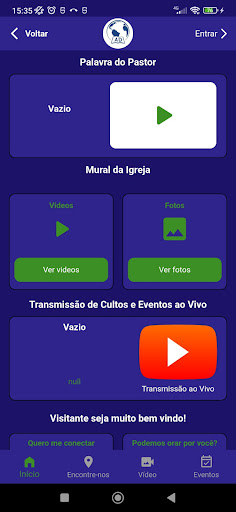 Android application ADGuará screenshort