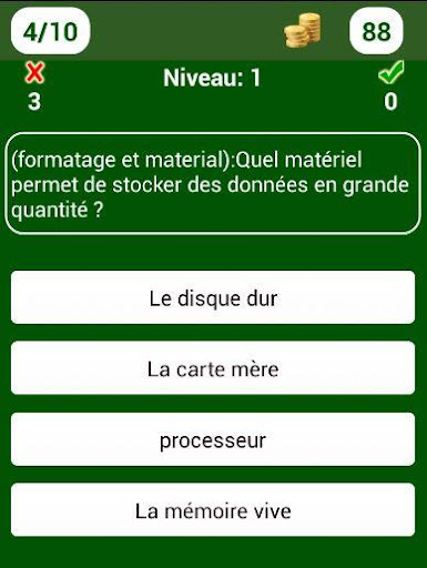 Qcm Bureautique informatique