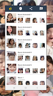 Kwon Yuli Animated Stickers - WAStickerApps 1.2 APK screenshots 2