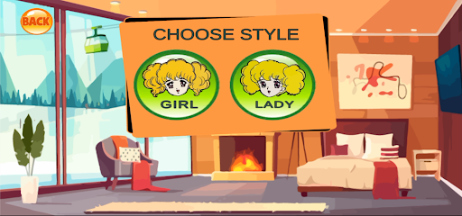 Android application Lady Lady Dress up screenshort