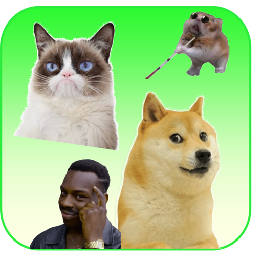 Stickers para whatsap Memes2 logo