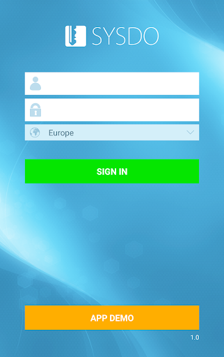 Android application SYSDO screenshort