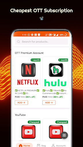 AnyDiscount: Cheapest Shopping Screen 3