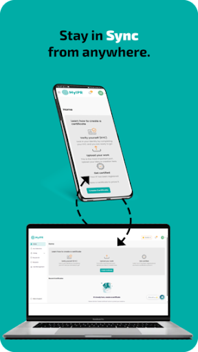 Android application MyIPR screenshort