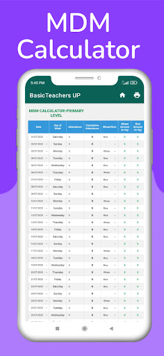 Basic Teachers UP Screen 2