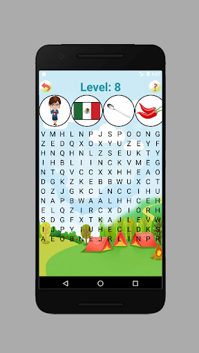 Picture Word Search Game Screen 3