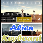 Cover Image of Download Alien Keyboard Theme 1.0 APK