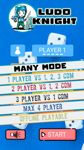 Android application Ludo Knight screenshort