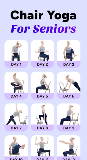 Chair Yoga for Seniors at Home screenshot 0