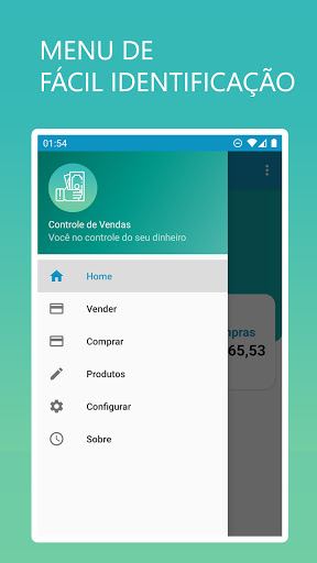 Controle de Vendas Screen 2