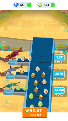 Idle Sea Monsters - Screenshot 3
