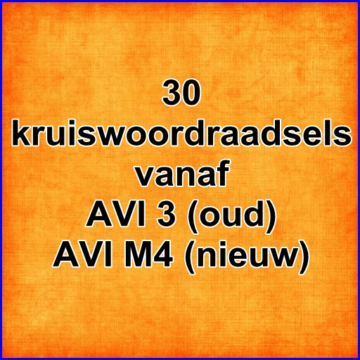 Kruiswoordraadsels voor kids logo