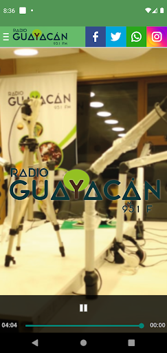 Android application Radio Guayacán screenshort