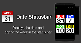 screenshot of Date Statusbar